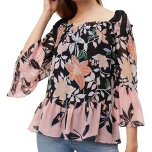 The Loft floral blouse